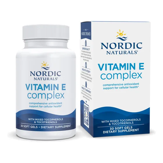 Suplemento Nordic Naturals Vitamina E Complex 30 Cápsulas Bl