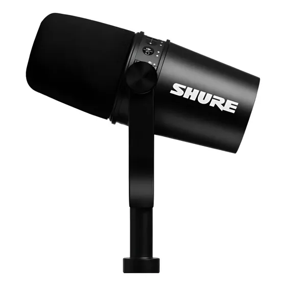 Micrófono Para Podcast Shure Mv7x Color Negro | Cuotas sin interés