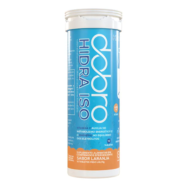 Hidra Iso Repositor Eletrolítico 10 Tabs C/ Vitamina C Dobro