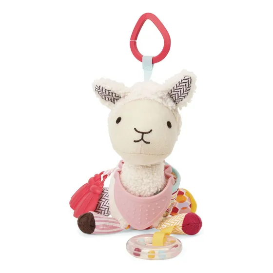Colgante Peluche Multisensorial Bebe Llama Skiphop- Mvd Kids