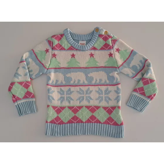 Suéter Niño Niña Navidad  Holiday Time Talla 3