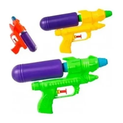 Juguete Pistola De Agua Pequeña Carnaval Niños Piscina Playa