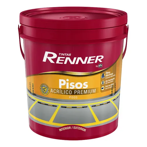 Tinta Piso Fosco 18l Renner Cor Cinza