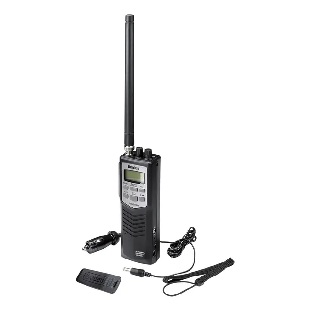 Radio Cb Uniden Portatil 40 Canales Pro501hh Bandas De Frecuencia 1 Color Negro