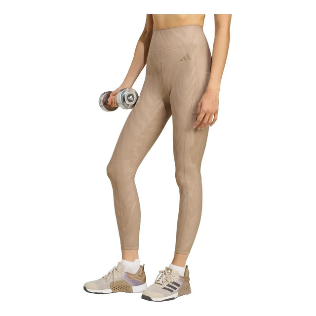 Calça Legging De Comprimento Total Optime Aop adidas Calça Legging De Comprimento Total Optime Aop adidas