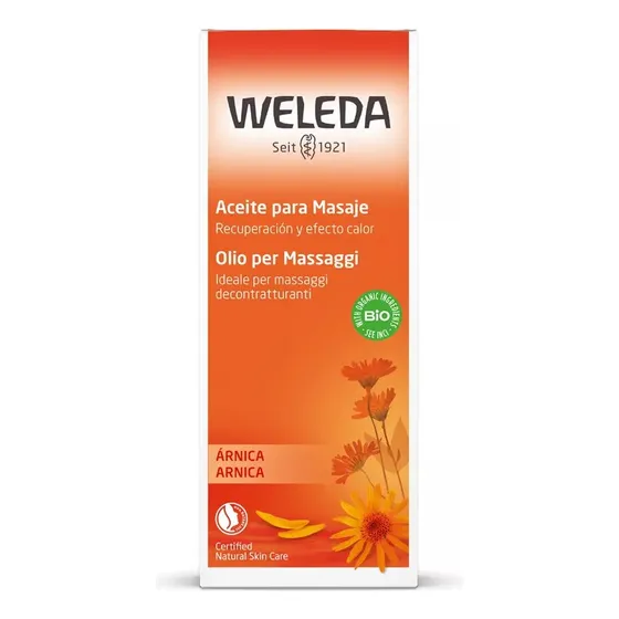 Weleda Aceite Para Masaje De Arnica 100 Ml