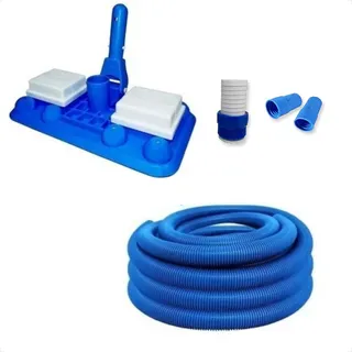 Kit Aspirador Esfera Sodramar 3m De Mangueira + 2 Ponteira Kit Aspirador Esfera Sodramar 3m De Mangueira + 2 Ponteira
