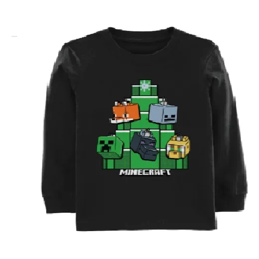 Camisa Sueter Manga Larga Niños Minecraft  Carters Talla 5