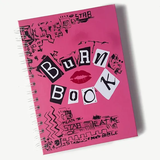 Cuaderno Burn Book - Chicas Pesadas
