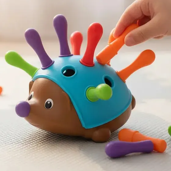 Juguetes Colorido Sensoriales, Erizo Juguete Sensorial Para Niños, Juguetes Para Bebe 1 Año, regalos Para Niños Y Niñas | Cuotas sin interés
