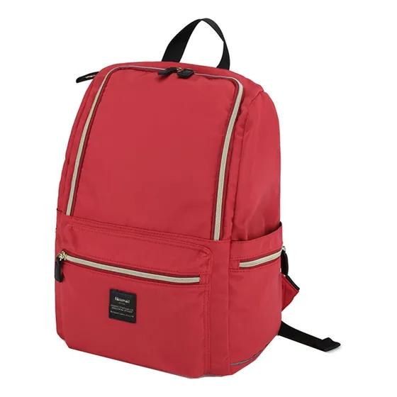 Mochila Bolso Impermeable Himawari Mod H1006 Color Rojo
