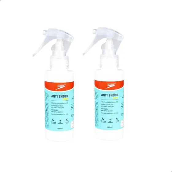 Leave In Speedo Antishock Proteção Solar Cabelos Kit 2 Un
