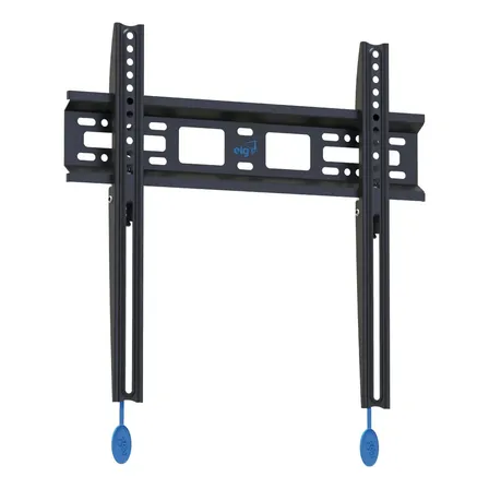 Suporte De Parede Fixo Para Tv 32 A 77 Até 50kg Slim Com Trava Easylock - ELG - Cor Preto