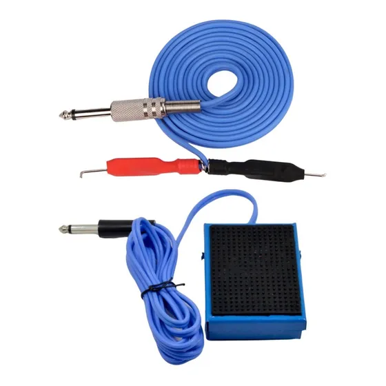 Combo Tattoo: Cable Clipcord + Pedal Acero Premium Silicona