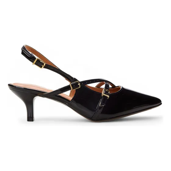 Sapato Scarpin Femi 1122-885 Slingback Em Sintético Vizzano