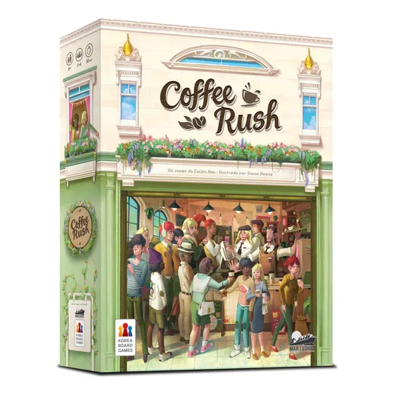 Mar Lúdico - Juego De Mesa En Español - Coffee Rush