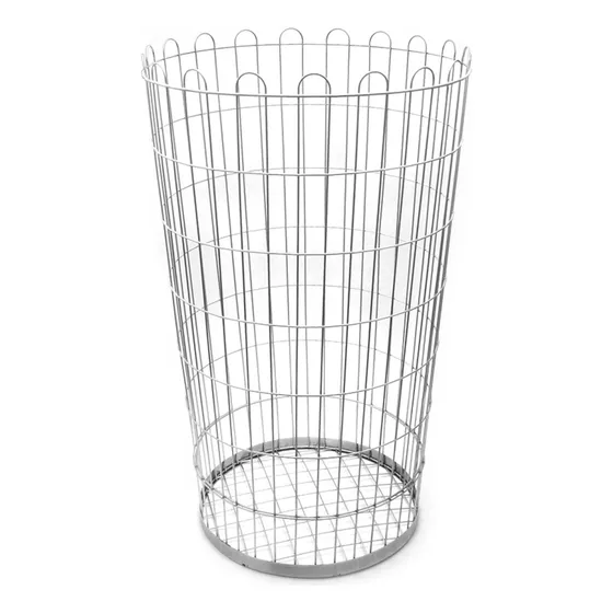 Lixeira Aramado Cesto Galvanizada 100 Litros Jsn