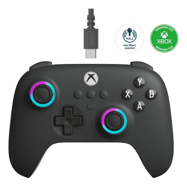 Control 8bitdo Hall Effect Xbox / Series / Win Certificado