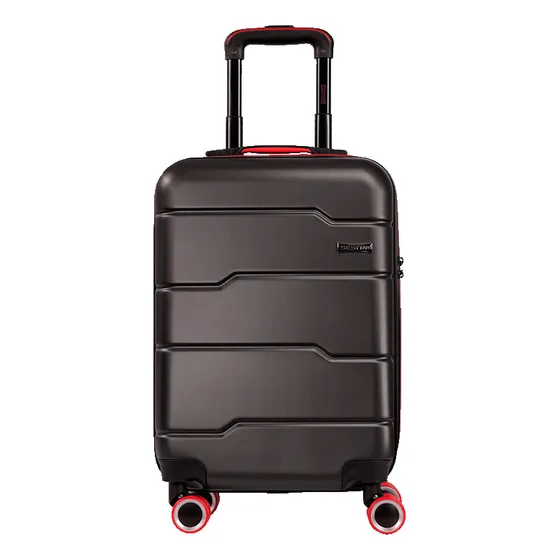Mala De Viagem Bordo Com Rodas 360° V8 Sestini Cor Grafite