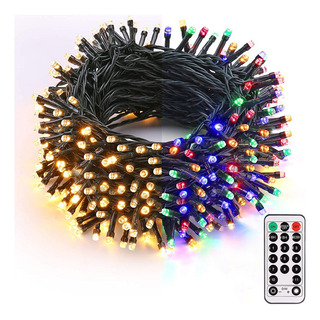 New Luzes De Corda 20m 200led 11modes Jardim Externo 2 Em 1 New Luzes De Corda 20m 200led 11modes Jardim Externo 2 Em 1