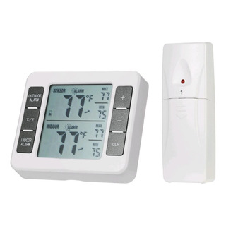 Medidor De Temperatura Sem Fio Com Sensor Lcd Digital Gr Medidor De Temperatura Sem Fio Com Sensor Lcd Digital Gr