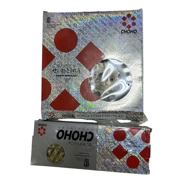 Kit Transmision Choho Honda Glh 150 Con Cadena Dorada Choho