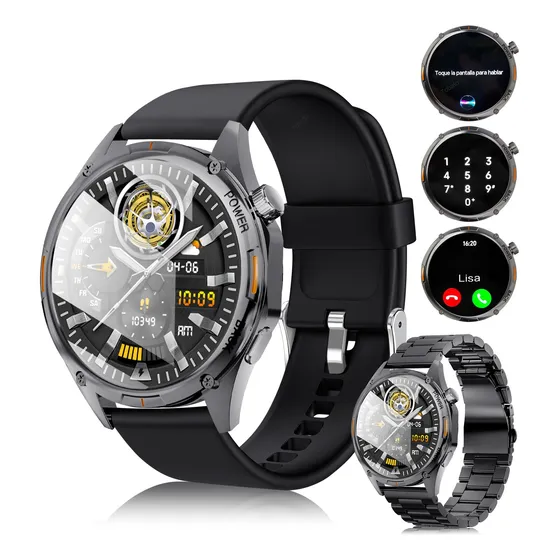 Reloj Inteligente Deportivo Impermeable Llamada Bluetooth