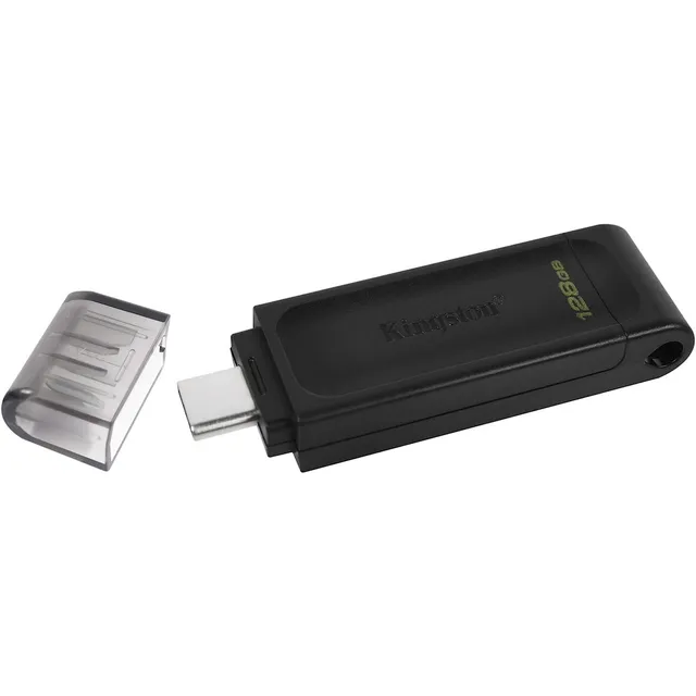 Pendrive Usb Tipo-c Kingston 128gb 3.2 Datatraveler 70