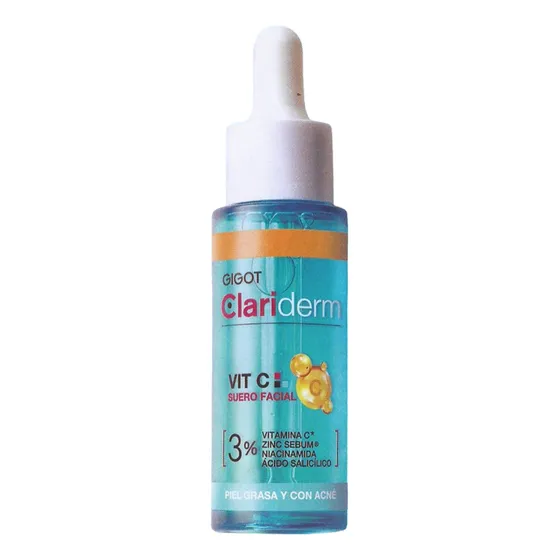 Gigot Clariderm Vit C Suero Facial Anti Acne 30 Ml.