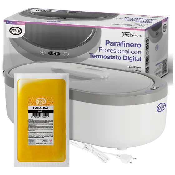 Kit Parafinero Gnp 2l Digital + Parafina 350g Hidratante