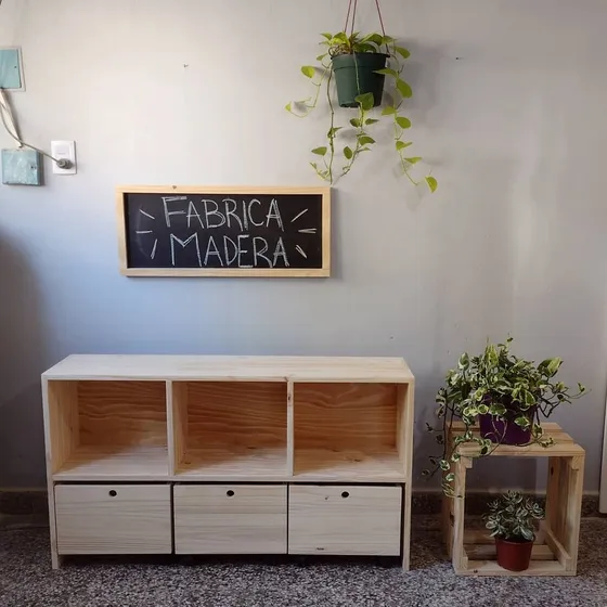 Mueble Organizador, Juguetero De Madera Montessori 