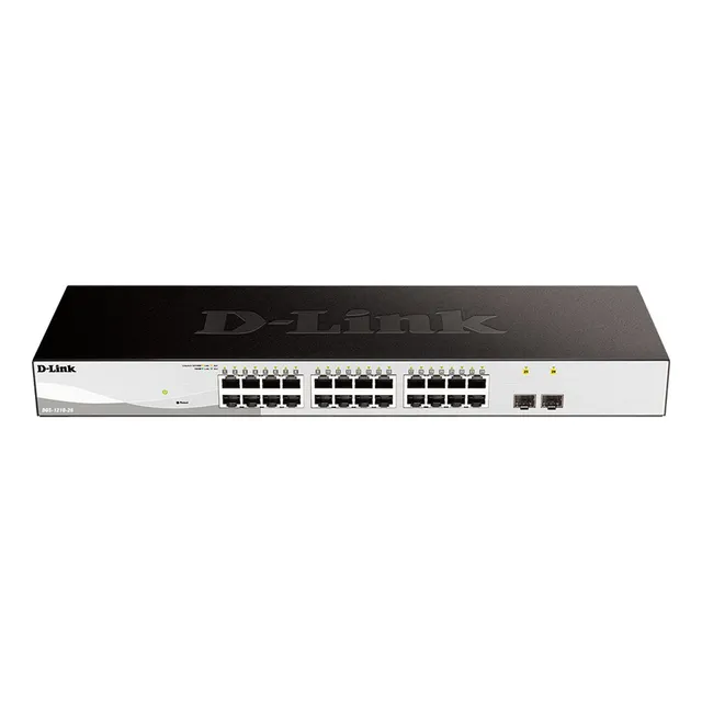 D-link Dgs-1210-26 Switch 24 Puertos Gigabit Administrable Capa2 2SFP