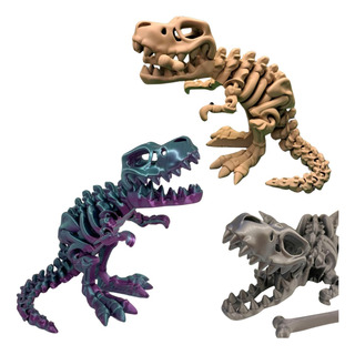 T-rex Esqueleto Brinquedo Dino Articulado Presente Criativo T-rex Esqueleto Brinquedo Dino Articulado Presente Criativo