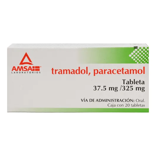 Tram, Paracetamol C/10 Tabs.37.5/325 Mg
