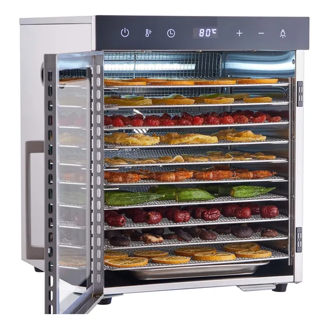 Deshidratador Alimentos Frutas Vegetales 10 Bandejas 26o Usd