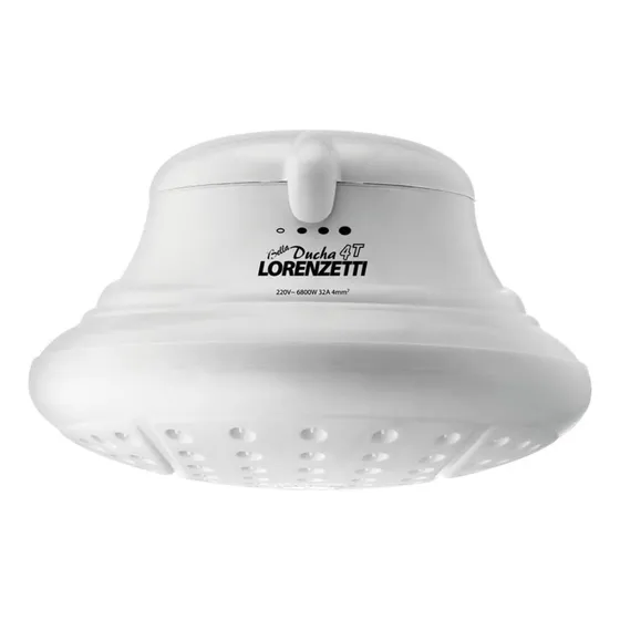Chuveiro Ducha Elétrico Bella Ducha 4t Branco 220v Lorenzeti