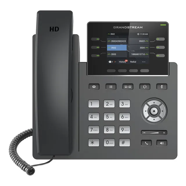 Teléfono Ip 3 Líneas Alta Manda Grado Operador Grp-2613