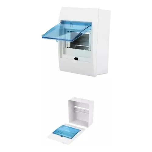 Caja Plastica Para Breaker (3-4 Circuitos)