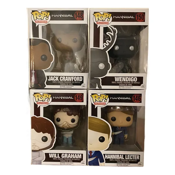 Hannibal -funko Pop Set De 4