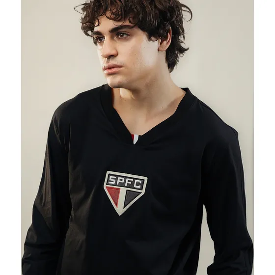 Camisa São Paulo Retrô Goleiro José Poy 1948 Masculina