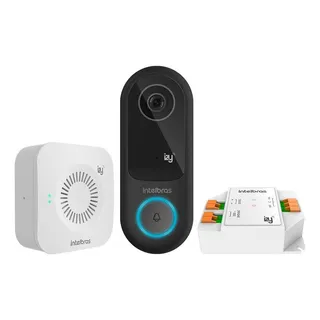 Intelbras Ivw 3000+ Videoporteiro Smart + Cor Preto 127/220v Intelbras Ivw 3000+ Videoporteiro Smart + Cor Preto 127/220v