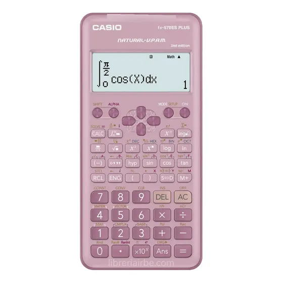 Calculadora Casio Cientifica Fx 570 La Plus 2edicion Es Plus color rosa