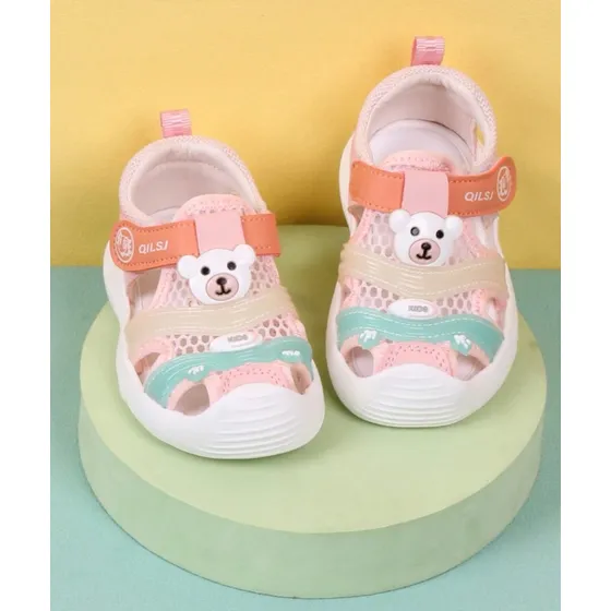 Sandalia De Niño Anti Deslizante En Tendencia Oso Bear