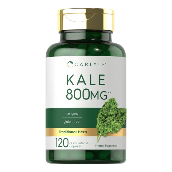 Suplemento De Extracto De Col Rizada De Carlyle 800 Mg 120 C