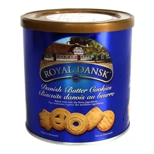 Lata De Galletas Danesas Royal Dansk De Mantequilla De 200g