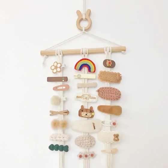 Organizador De Lazos Para Bebés Niñas Moños