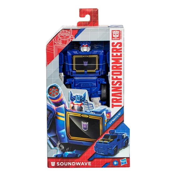 Transformers Figura 30 Cm Transformable Soundwave Hasbro