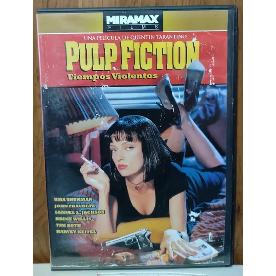 Pulp Fiction Tiempos Violentos Dvd Quentin Tarantino 