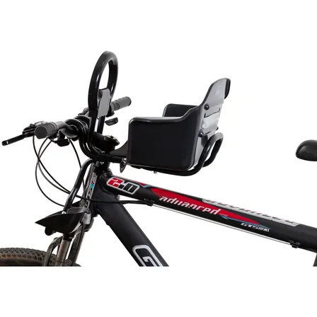 Cadeirinha Dianteira Para Bicicleta Flexbike Cor Preto Pj100pt