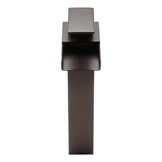 Grifo Cascada Una Sola Palanca Bronce Aceitado